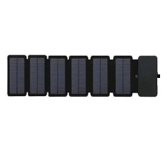 Внешний аккумулятор Xiamen 5V 1A Power Bank Solar Черный (2238059524) Ровно