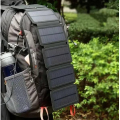 Внешний аккумулятор Xiamen 5V 1A Power Bank Solar Черный (2238059524) Ровно