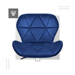 Кресло офисное Mark Adler Future 3.0 Navy Blue Житомир