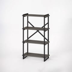 Стеллаж No Brand Ant-2 70х30х140 см Антрацит (26606786) Харків