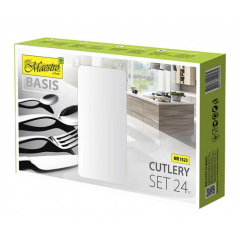 Набор столовых приборов Maestro Basic MR1523G 24 предмета Стальной (2104618639) Хмельницкий