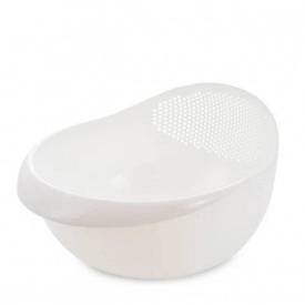 Миска-дуршлаг Lora LVR 009 2в1 White (16604-hbr)