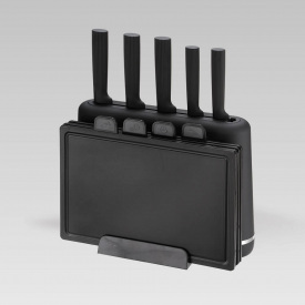Набор ножей с разделочными досками Maestro MR-1412 9,8х9,8х22 см Black 10 шт