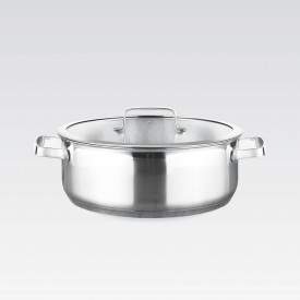 Кастрюля Maestro MR-3514-22 22 см 2 л Стальной (100531035)