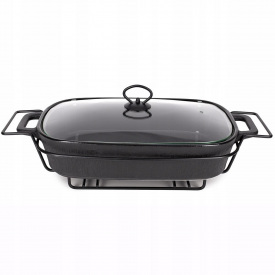 Мармит Kamille 49x26.5x12 см 3.5 л Черный (KM 6429)