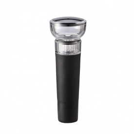 Пробка многоразовая для вина Cork 1 шт 2.5 х 1.5 х 8.5 см Black (H051392)