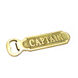 Открывашка для бутылок No Brand Captain 14х4,5х0,3 см Бронзовый (DN26582)