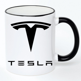 Чашка No Brand Tesla 330 мл Белый (chaska-ab-10-11)