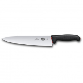 Кухонный нож Victorinox Dual Grip Chef's 25 см Черно-красный (5.2003.25D)