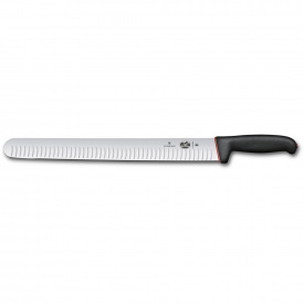 Кухонный нож Victorinox Dual Grip Slicing 36 см Черно-красный (5.4723.36D)