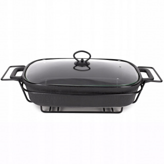 Мармит Kamille 49x26.5x12 см 3.5 л Черный (KM 6429)