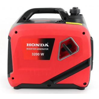 Бензиновый генератор инверторный Honda EU30i-W 3.2 кВт ручной запуск Красный (2104618688)