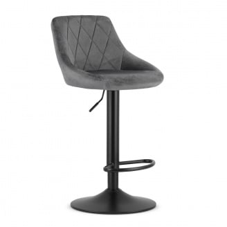 Барный стул LEOBERT KAST 105х34 см Grey
