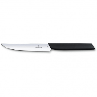 Нож для стейка Victorinox Swiss Modern Steak 12 см Черный (6.9003.12)