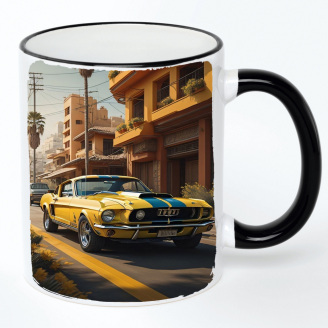 Чашка No Brand Авто 330 мл Разноцветный (chaska-auto-10)