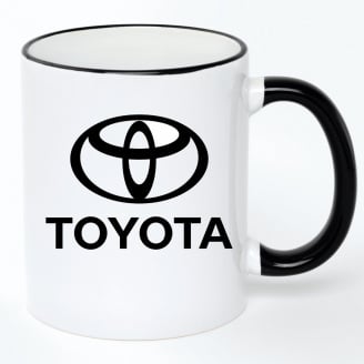 Чашка No Brand Toyota 330 мл Белый (chaska-ab-10-5)