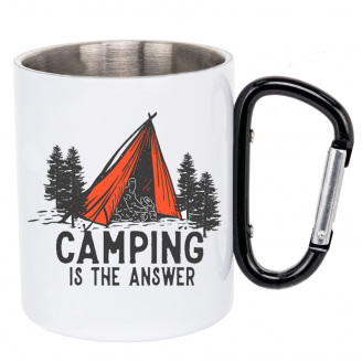 Чашка No Brand 330 мл Белый (chaska-camp-18)