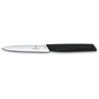 Кухонный нож для чистки Victorinox Swiss Modern Paring 10 см Черный (6.9003.10)