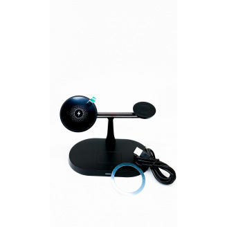 Зарядное устройство для телефонов наушников и часов 3 в 1 15 W Черный (V4T 0031-90-1)