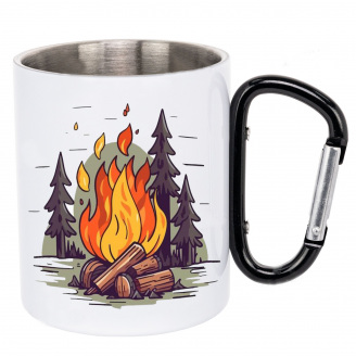Чашка No Brand 330 мл Белый (chaska-camp-38)
