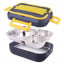 Ланч-бокс с подогревом RIAS SL-E03 1.5L 12V/220V Black-Yellow Харків