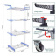 Универсальная складная сушилка для белья OPT-TOP 3 Tiers Garment rack белая (1756374679) Херсон