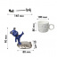 Кофейный набор Dedbbb 350 мл White 13149-83894 Киев