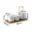 Чайный сервиз No Brand Мраморная роскошь 6 предметов White 13155-83922 Чернівці