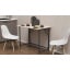 Стол раскладной Морис 900 Ferrum-decor 75x90x50 см Черно-бежевый (MORI902) Измаил