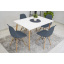 Кресло Jumi Plastic Chair 81х46 см Grey Киев