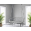 Садовая качеля GardenLine DUO 62x110x100 см Grey (HAM5177) Ивано-Франковск