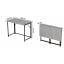 Стол раскладной Морис 900 Ferrum-decor 75x90x50 см Серый (MORI907) Ивано-Франковск