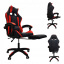 Компьютерное кресло Kontrast Viper Black-Red (5901386202147) Івано-Франківськ
