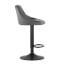 Барный стул LEOBERT KAST 105х34 см Grey Дубно
