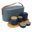 Дорожный набор для чайной церемонии No Brand 45521 Dark Blue 12953-83106 Киев