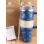 Термокружка Stanley Quencher H2.0 Tumbler 1,18 л Royal Blue Monogram KT6007835 Первомайськ
