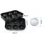 Силиконовая форма для льда VR 18,5 x 12,5 x 4,6 см Черный (H051355) Харків