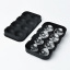 Форма для льда силиконовая Ice Шар 8 ячеек 22x11,5х4,5 см Черный (C051356) Николаев