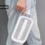 Портативная силиконовая форма для льда OPT-TOP ICE Cube Tray бутылка 2в1 на 17 шариков Белый (2104618556) Чернівці
