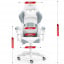 Компьютерное кресло Hell's Rainbow Individual White (5904204981170) Киев