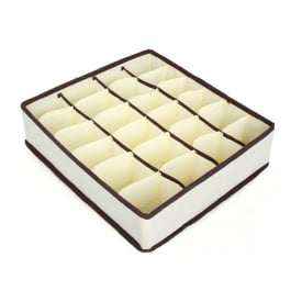 Органайзер тканевый в шкаф для хранения 24 ячейки ANbeauty Beige (AN0103410)