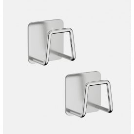 Крючок для кухни из нержавеющей стали держатель ANbeauty 2 шт Silver (AN0103391)