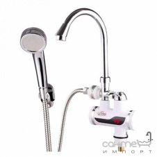 Смеситель для ванны с проточным водонагревателем и индикатором температуры Zerix ELW-08-EP ZX2750 3.6 kW