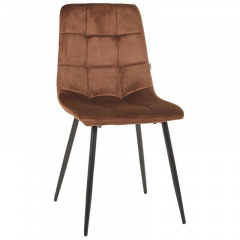М'який стілець Cherry вельвет какао на ніжках Коломия