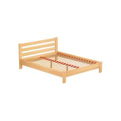 Ліжко дерев'яне Estella Рената Люкс 160х200 Бук натуральний Масив 2Л4 Вільнянськ