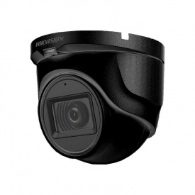 Камера відеоспостереження Hikvision DS-2CE76H0T-ITMFS Black AVINET 5МП (2.8мм) з мікрофоном