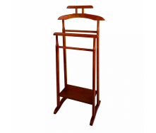 Вішалка підлогова ДУОС подвійна горіх світлий