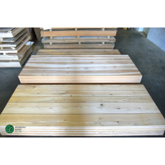 МДФ-плита, шпонированная дубом, 17 мм А/B 2,80х2,07 м Ахтырка