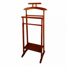 Вішалка підлогова ДУОС подвійна горіх світлий