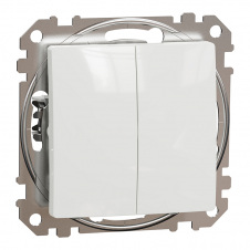 Переключатель Schneider Electric Sedna Design 2кл. белый (SDD111108)